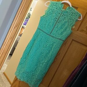 Bardot Mint Lace Dress